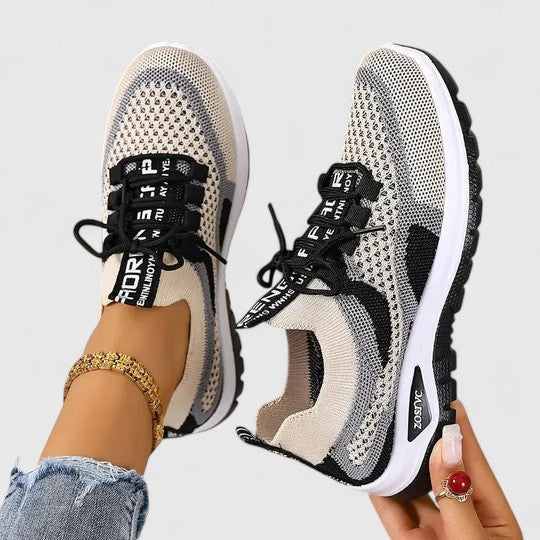 Wisteria orthopaedic cushioned sneakers - side view
