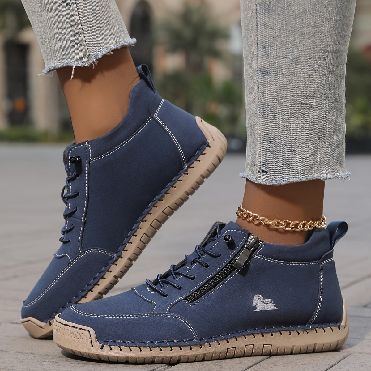 Wrenna wide-toe orthopaedic sneakers - alternate view