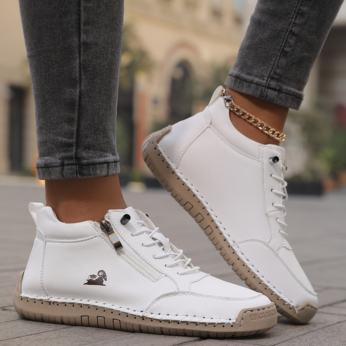Wrenna wide-toe orthopaedic sneakers - additional view