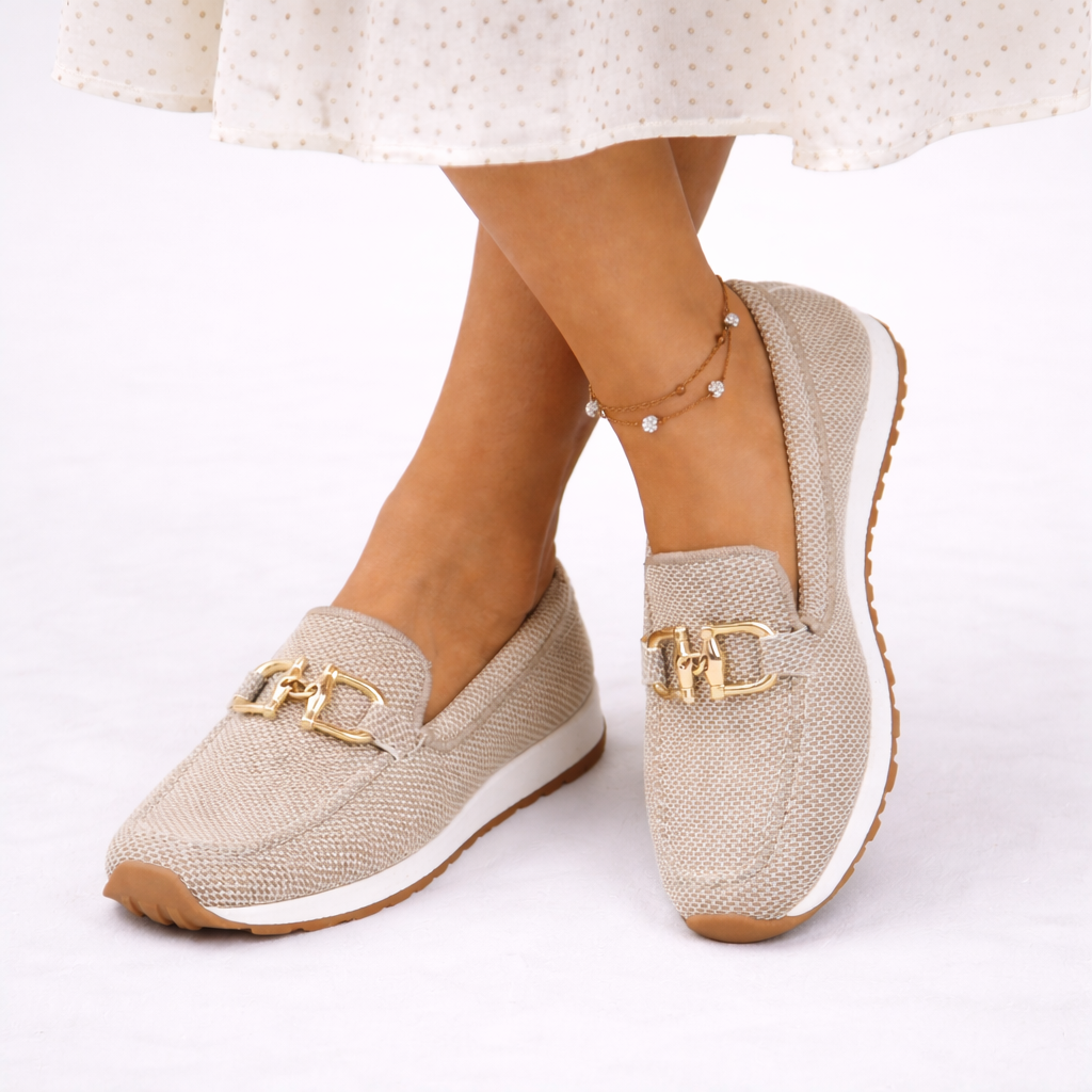 Wynonna orthopedic loafers - color Beige