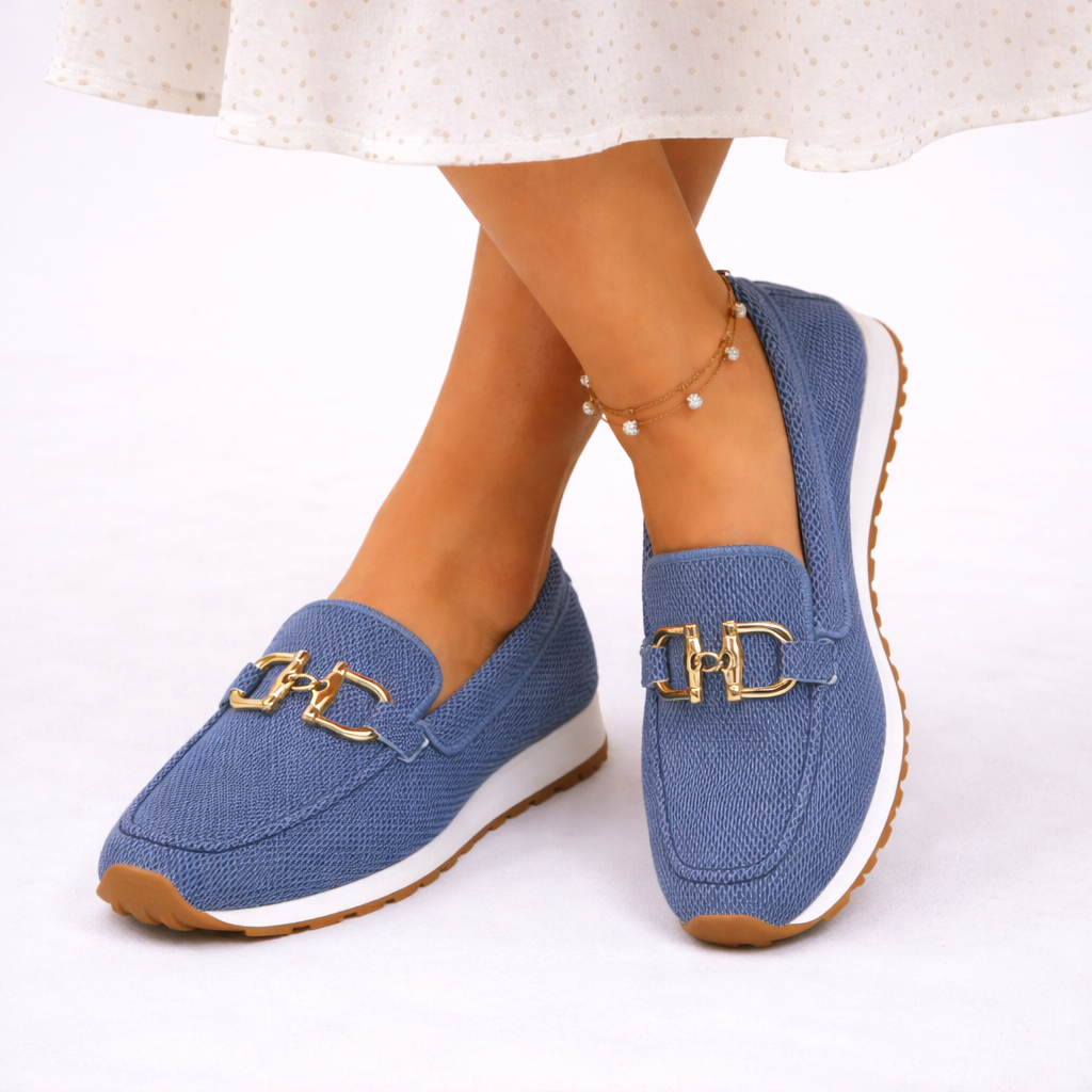 Wynonna orthopedic loafers - color Blue