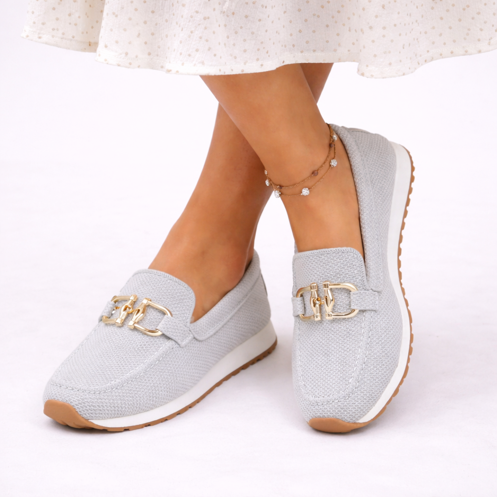 Wynonna orthopedic loafers - color Light Grey