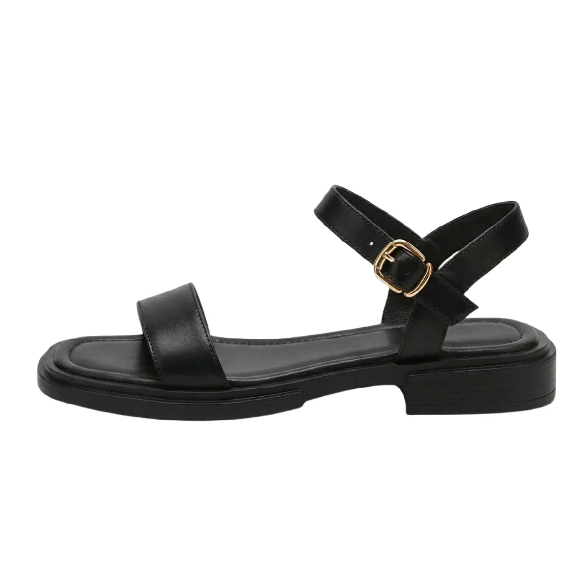 Yolande orthopedic summer sandals - color Black alternate