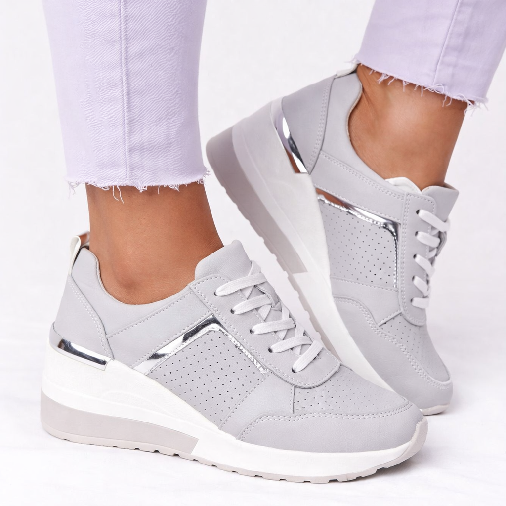 Zaneta orthopedic shoes - color Light Grey