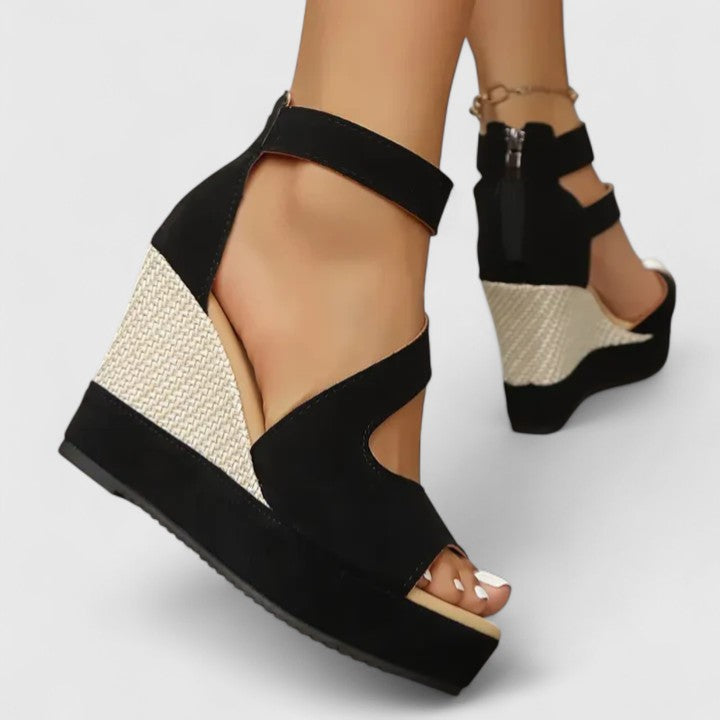 Zinnia orthopaedic wedge sandals - detail view